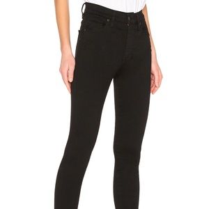 Levi’s Mile High Super Skinny in Black - size 28